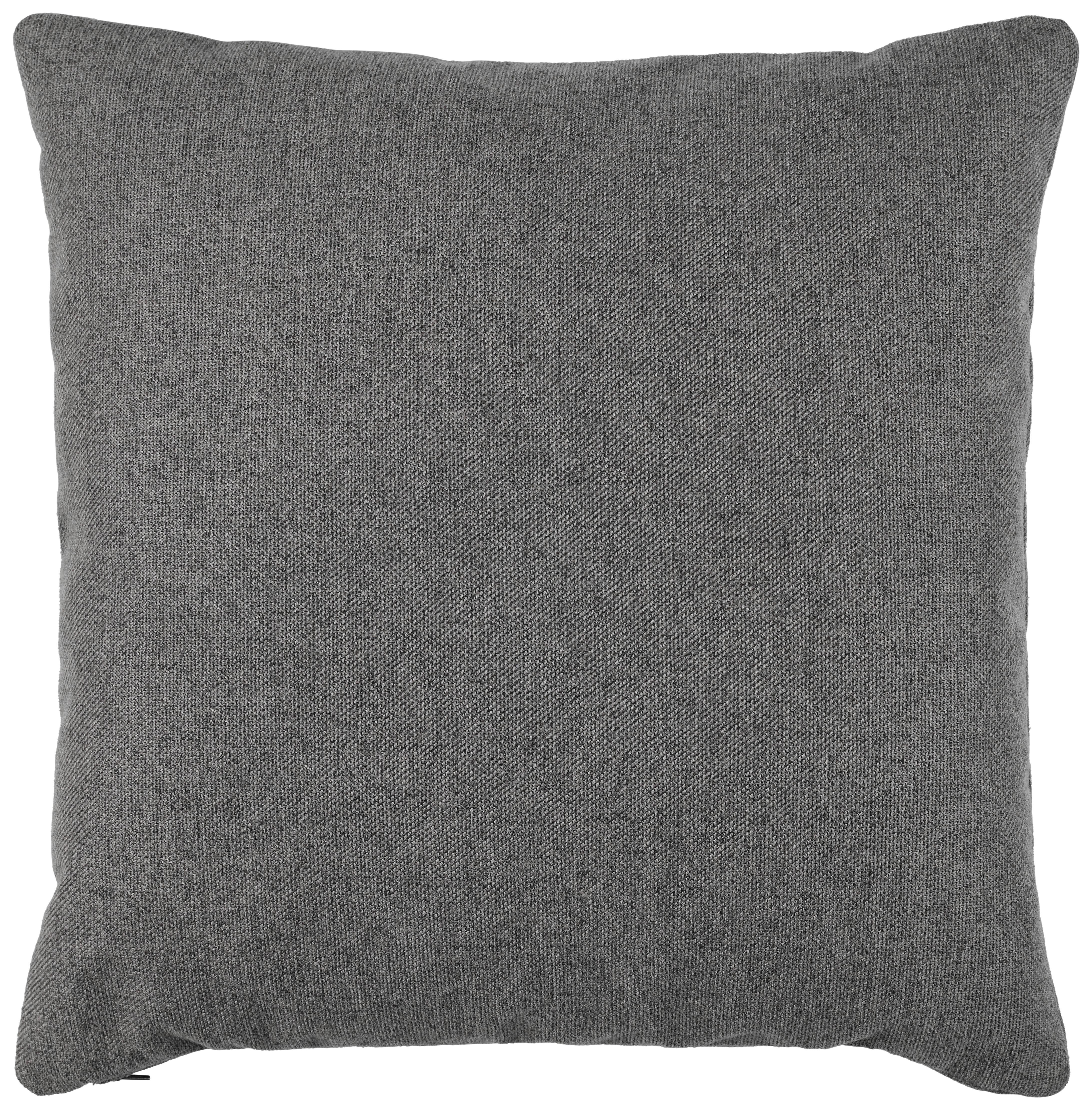 Sofakissen in Anthrazit ca. 55x55cm - Anthrazit, Modern, Textil (55/55cm) - Premium Living