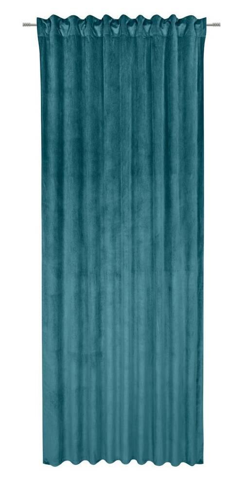 Készfüggöny Bianca - jadezöld, Konventionell, textil (140/245cm) - Modern Living