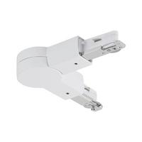 Schienensystem-Verbinder Angle Connector in Weiß - Weiß, Basics, Metall (15,9/1,8cm) - Paulmann