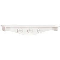 Falipolc Baby Cotton - fehér, Lifestyle, műanyag/faalapú anyag (86/15/18cm)