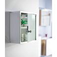 Medizinschrank in Edelstahlfarben - Edelstahlfarben, Glas/Metall (30/30/12cm) - MÖMAX modern living