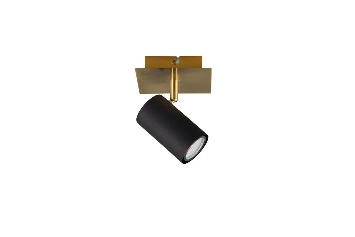 Strahler Marley Goldfarben max. 25 Watt - Goldfarben/Schwarz, Basics, Metall (12/12/15cm) - Trio Leuchten