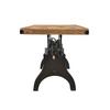 MATBORD INDUSTRIAL - svart/naturfärgad, Lifestyle, metall/trä (200/90/76cm) - Premium Living