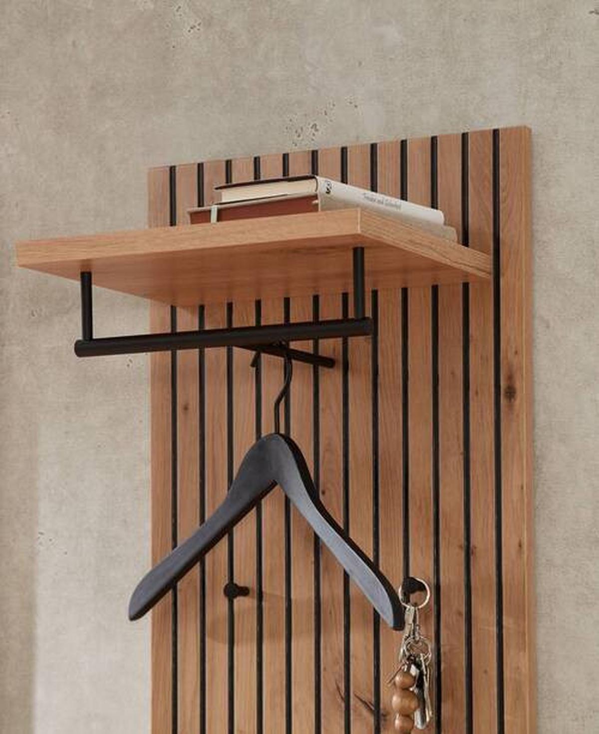 PANEL DO PRZEDPOKOJU DIANA - dąb artisan, Modern, materiał drewnopochodny (42/151/30cm) - Voleo