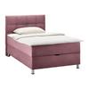 Box Krevet Oviedo - boje crnog vina, Konvencionalno, tekstil/metal (140/200cm) - Mömax