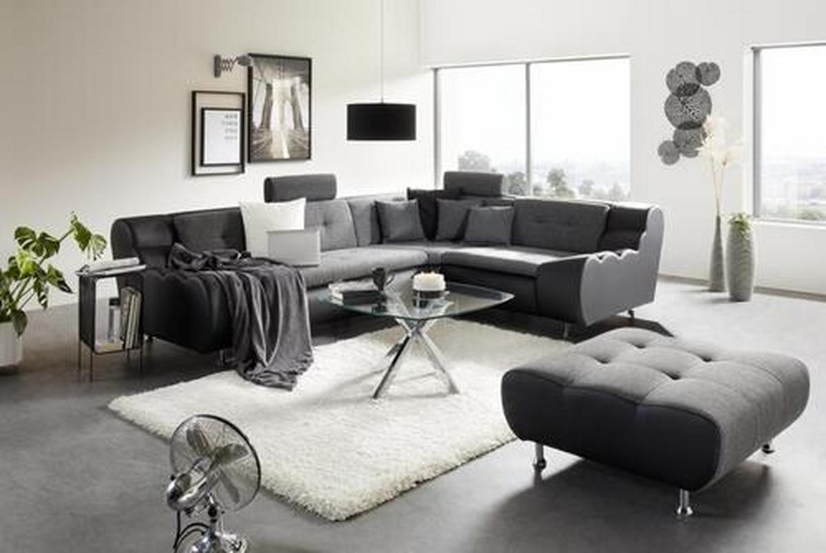 Couchtisch Glas Chromfarben - Klar/Chromfarben, Modern, Metall (80/45/80cm) - Mömax