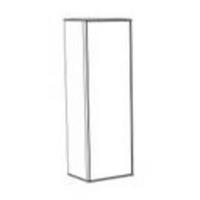 Corp suspendat MAX BOX/HS_1-120 - antracit, Modern, sticlă/material pe bază de lemn (38/120/32cm) - Premium Living