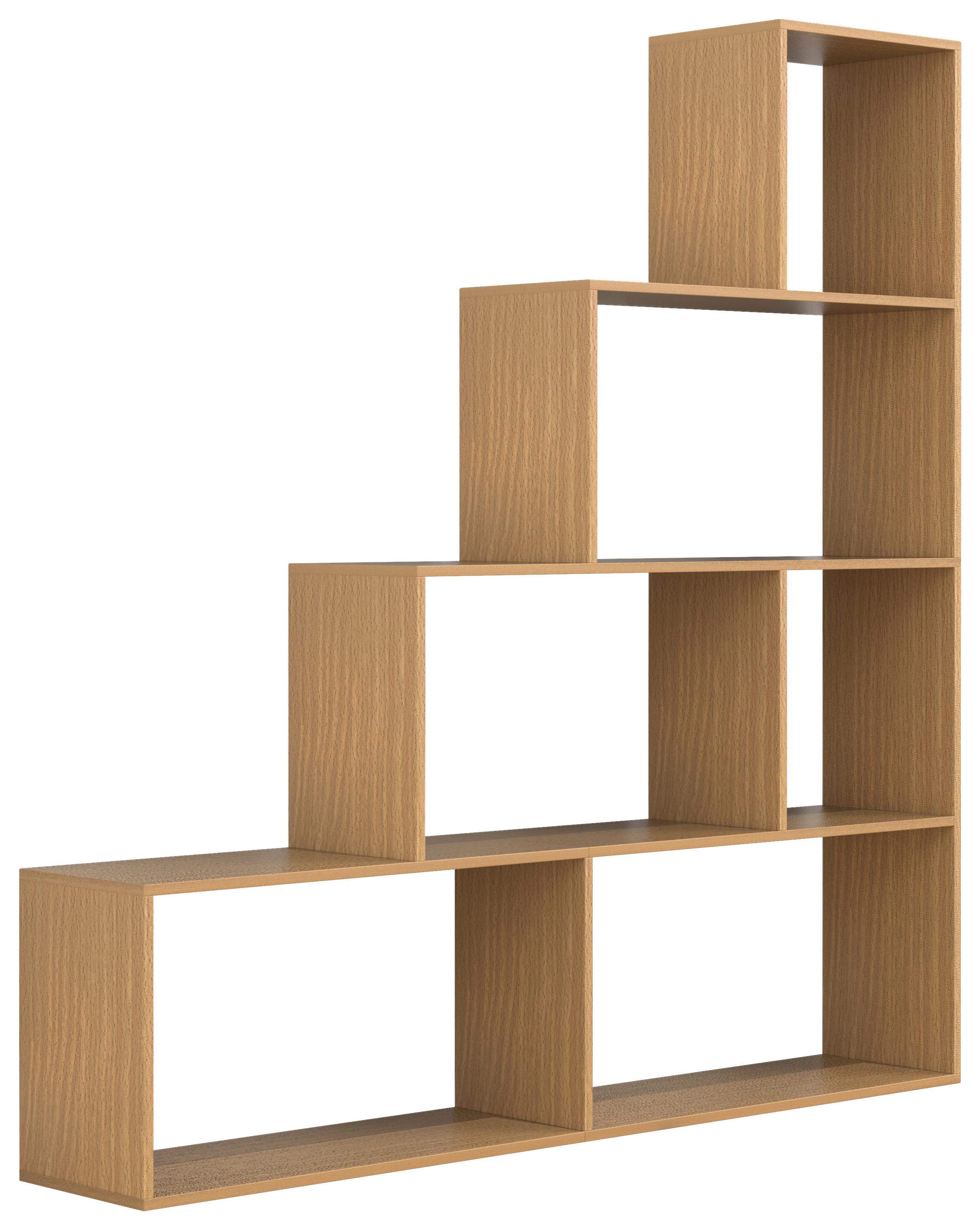 REGAL DUBILA L - Buchefarben, Basics, Holzwerkstoff (155/163/29cm) - MID.YOU