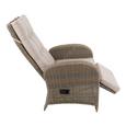 Relaxsessel Monaco in Braun - Beige/Braun, MODERN, Kunststoff/Textil (64/74/112cm) - MÖMAX modern living