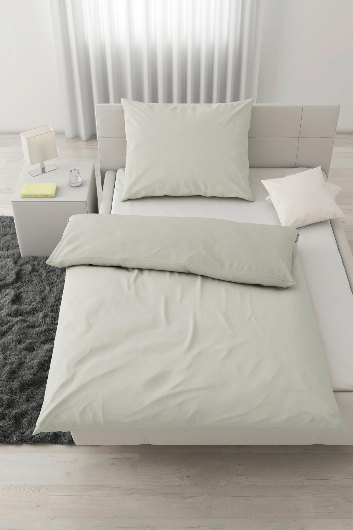 BETTWÄSCHESET ILVY - Hellgrün, Modern, Textil (160/210cm) - Modern Living