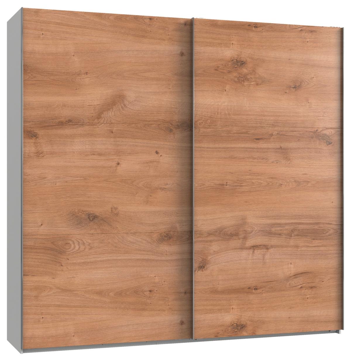 Ormar S Kliznim Vratima Level 36 A - bijela/boje hrasta, Moderno, drvni materijal (250/236/65cm) - Modern Living