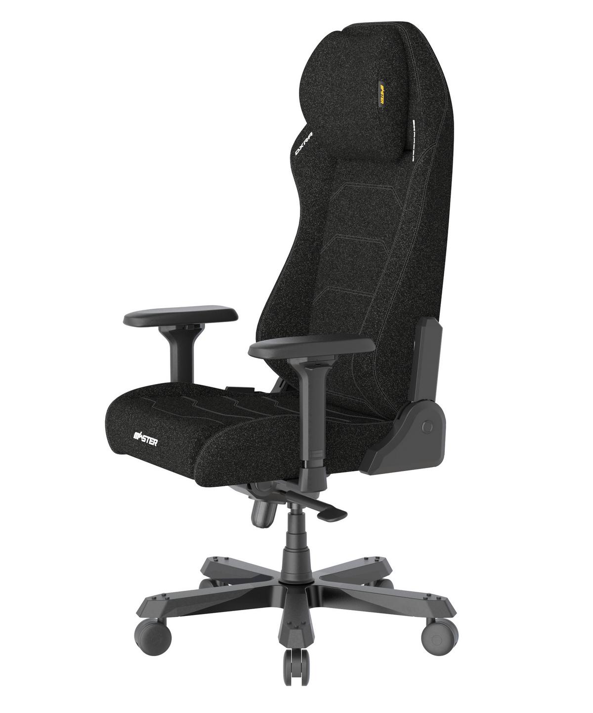 Gamingstuhl Master Schwarz - Schwarz, KONVENTIONELL, Textil/Metall (70/133/70cm) - Dxracer
