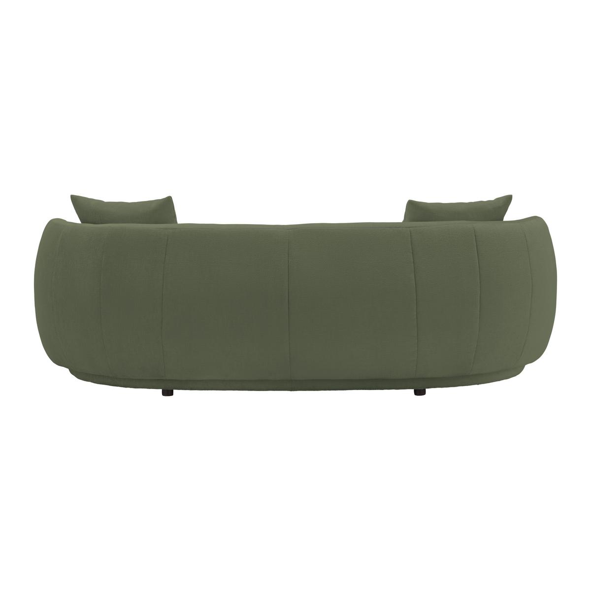 Bigsofa Leonas Grün - Schwarz/Grün, MODERN, Kunststoff/Textil (235/72/110cm) - Premium Living