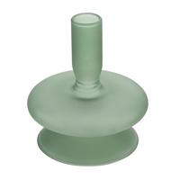 Stabkerzenhalter Molume Grün - Grün, LIFESTYLE, Glas (10/12cm)