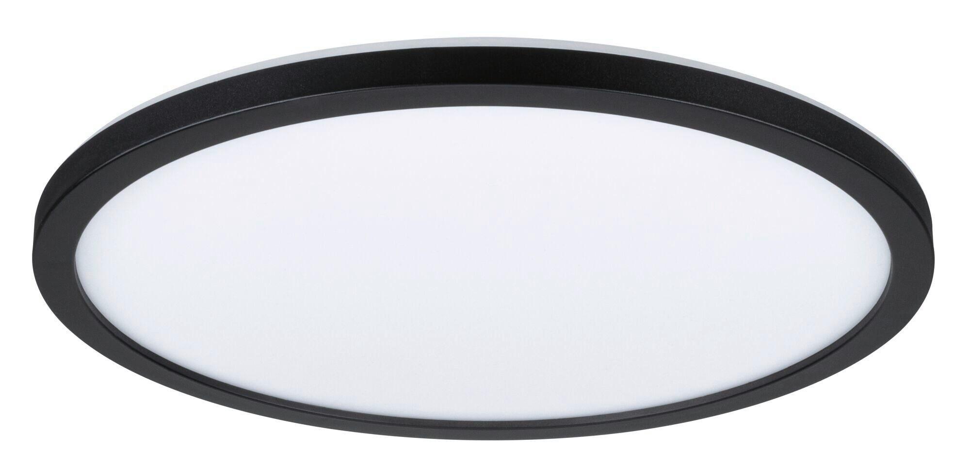 LED-Paneel Atria Shine in Schwarz max. 16 Watt - Schwarz, Basics, Kunststoff (29,3/29,3/2,8cm) - Paulmann