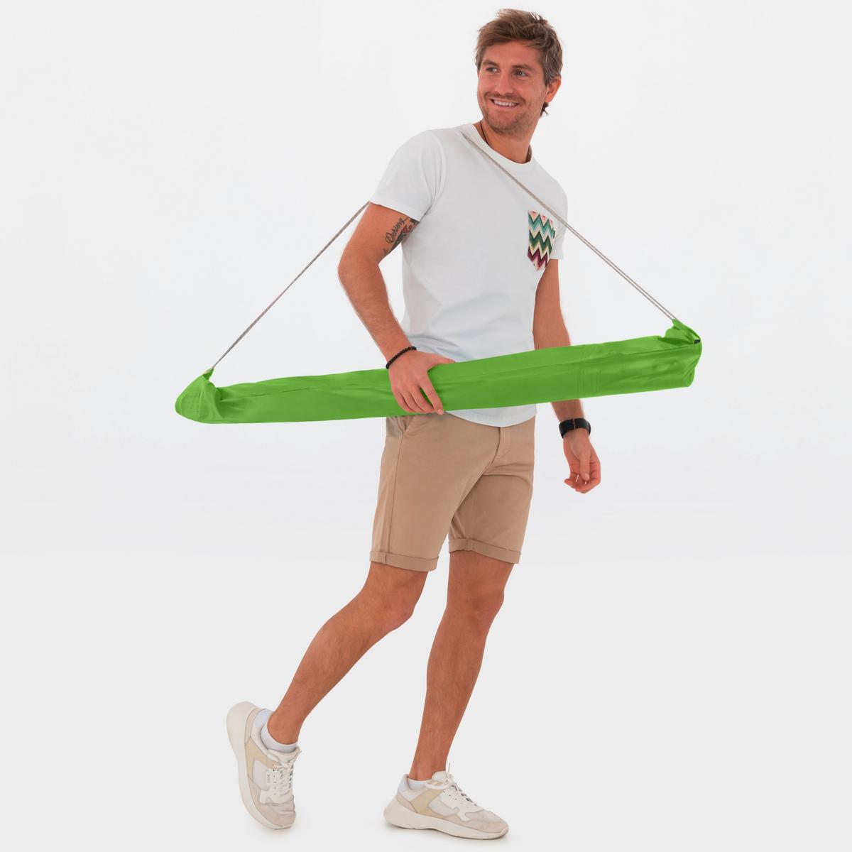 Sonnenschirm GS Windprofi Neo 200 Hellgrün ca. 200x238cm - Anthrazit/Hellgrün, KONVENTIONELL, Textil/Metall (200/238cm) - Doppler