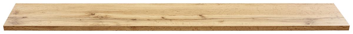 Falipolc Tölgy Szín 120/20 Skate - tölgyfa színű, Modern, faalapú anyag (120/1,8/20cm)