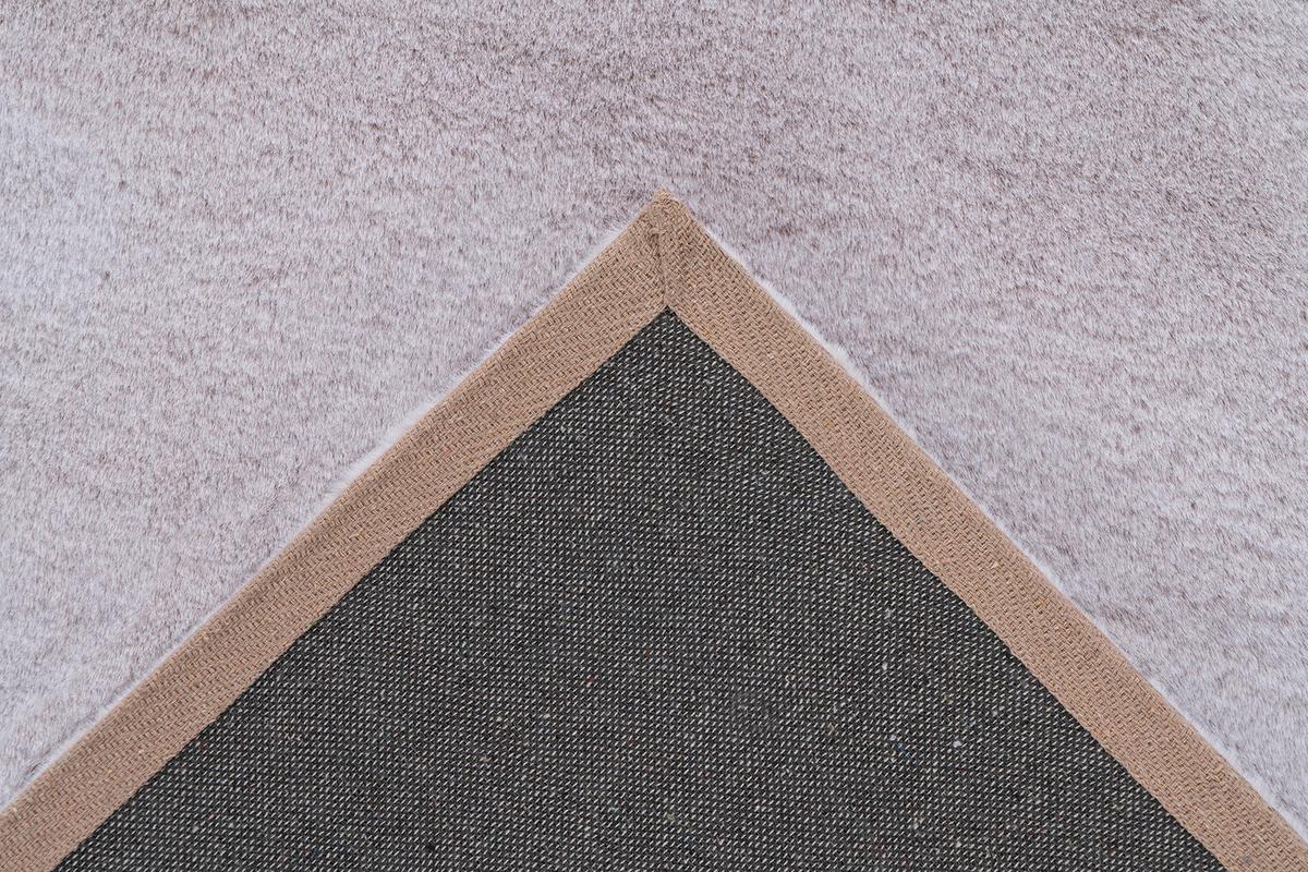 Hochflorteppich Saika 100 - Weiss/Rosa, Konventionell, Textil (80/150cm) - Kayoom