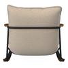 GUNGFÅTÖLJ INES - beige/svart, Modern, metall/trä (89/77/94cm) - Bessagi Home