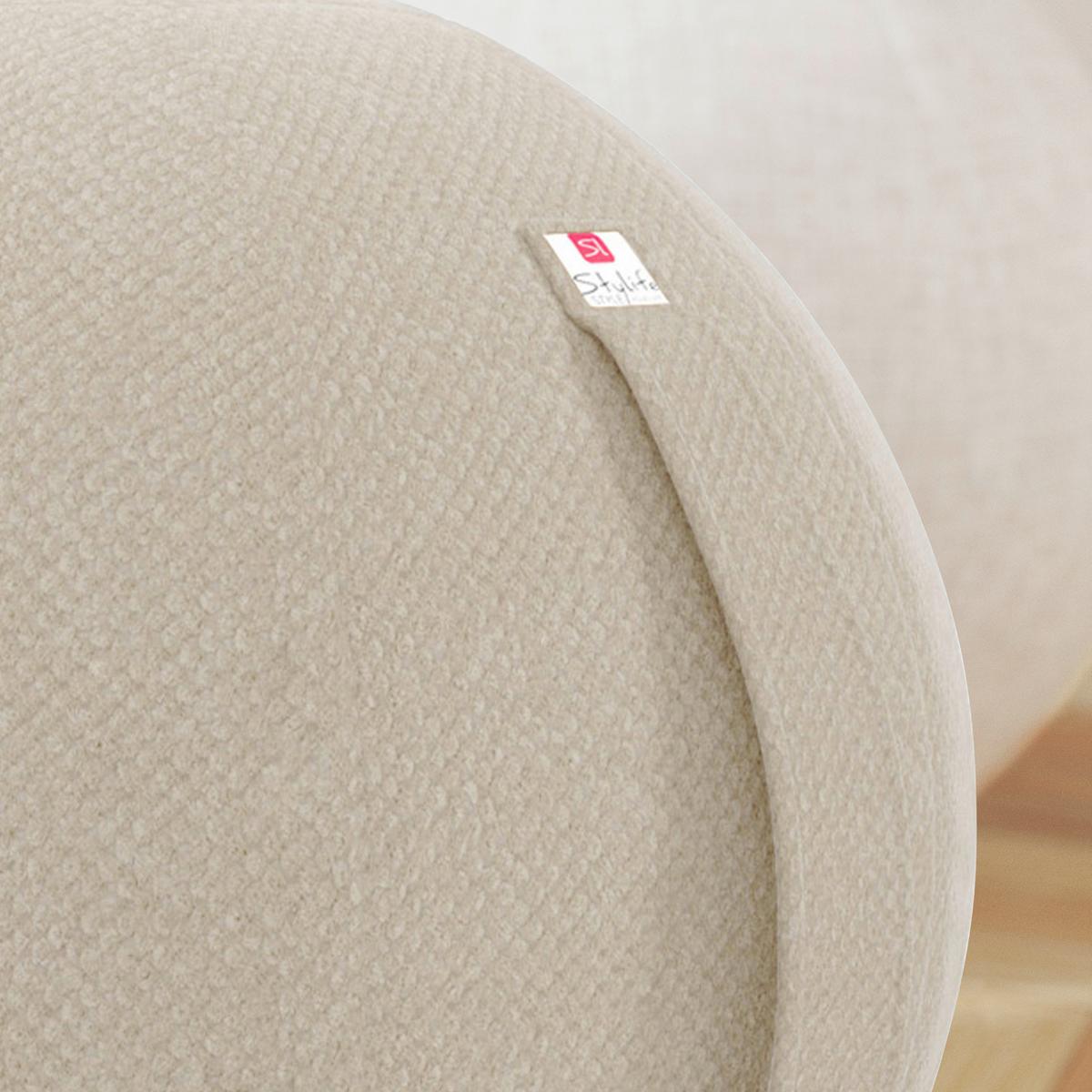 PIŁKA DO SIEDZENIA SCOOBY - greige, Design, tkanina (60/60/60cm) - Stylife