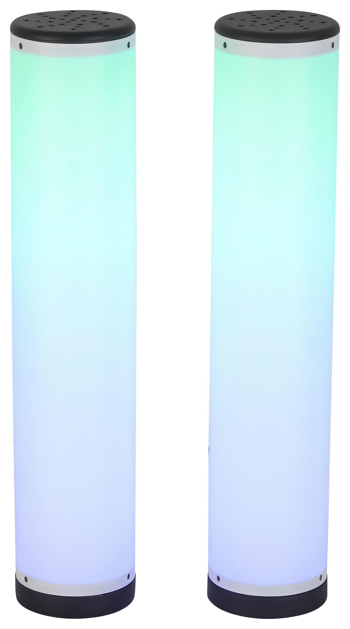 LED-Tischleuchte Nolam max. 2,5 Watt - Weiss/Schwarz, Modern, Kunststoff (6,4/31cm) - Modern Living