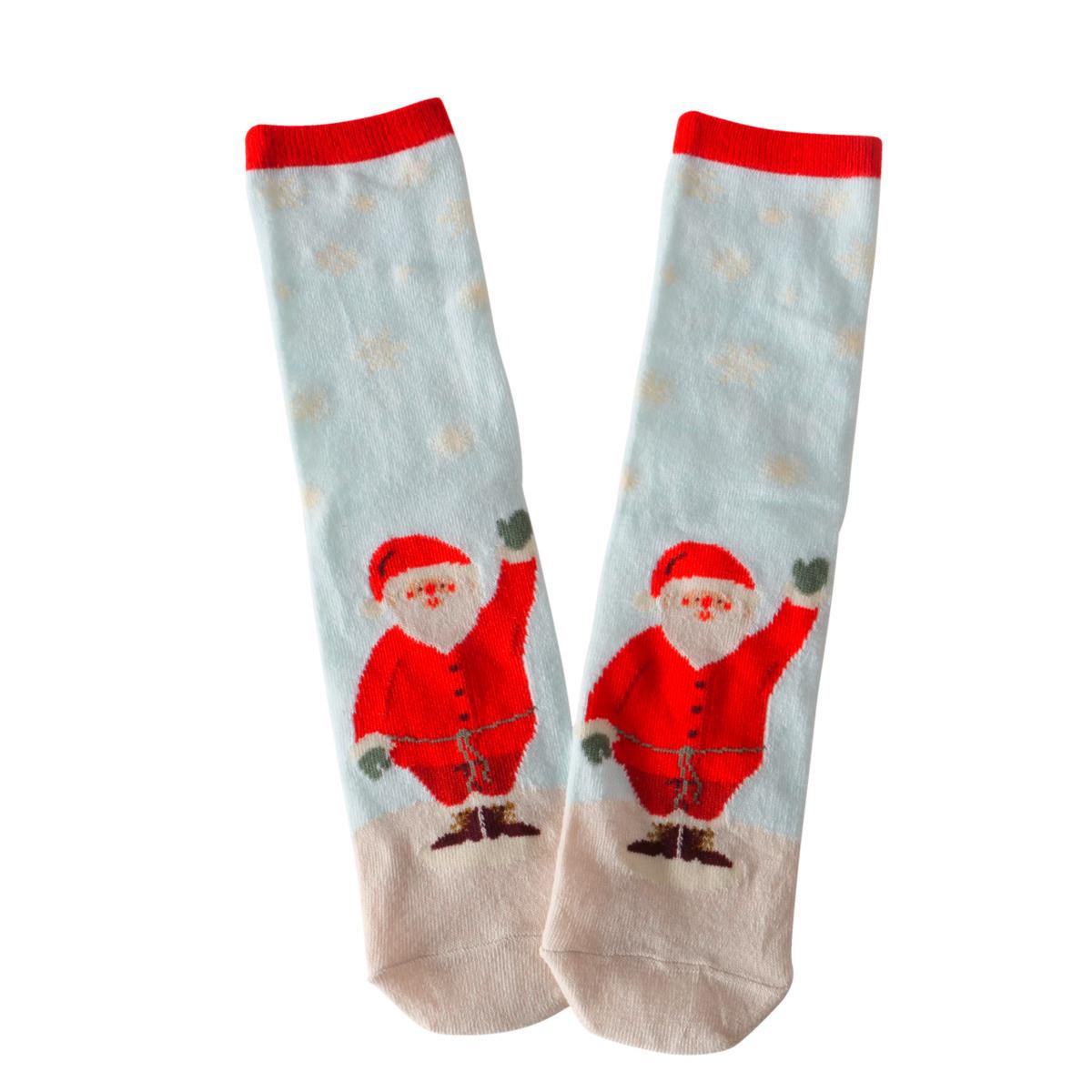 Socken Inken Rot/Hellgrau Gr. 38-40 - Rot/Hellgrau, KONVENTIONELL, Textil (8/32cm) - Modern Living