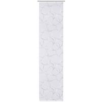 ZASŁONA PANELOWA CORVINA - biały/ciemnoszary, Konventionell, tkanina (60/255cm) - Novel