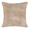 Zierkissen Viola aus Samt ca. 45x45cm - Beige, KONVENTIONELL, Textil (45/45cm) - Premium Living