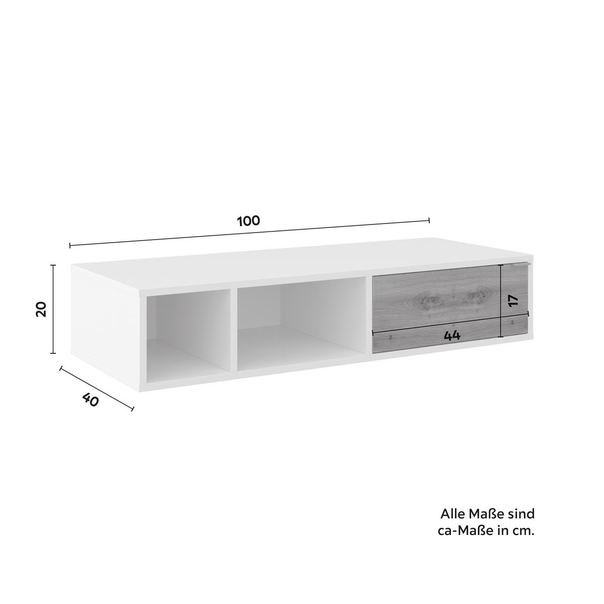 Badezimmer Wick 5 Tlg. Naturfarben/Weiß - Alufarben/Naturfarben, MODERN, Glas/Keramik - Bessagi Home