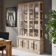 Sideboard in Naturfarben - Schwarz/Naturfarben, ROMANTIK / LANDHAUS, Holz/Holzwerkstoff (128/60,3/33,6cm) - Zandiara Sideboard in Naturfarben - Schwarz/Naturfarben, ROMANTIK / LANDHAUS, Holz/Holzwerkstoff (128/60,3/33,6cm) - Zandiara