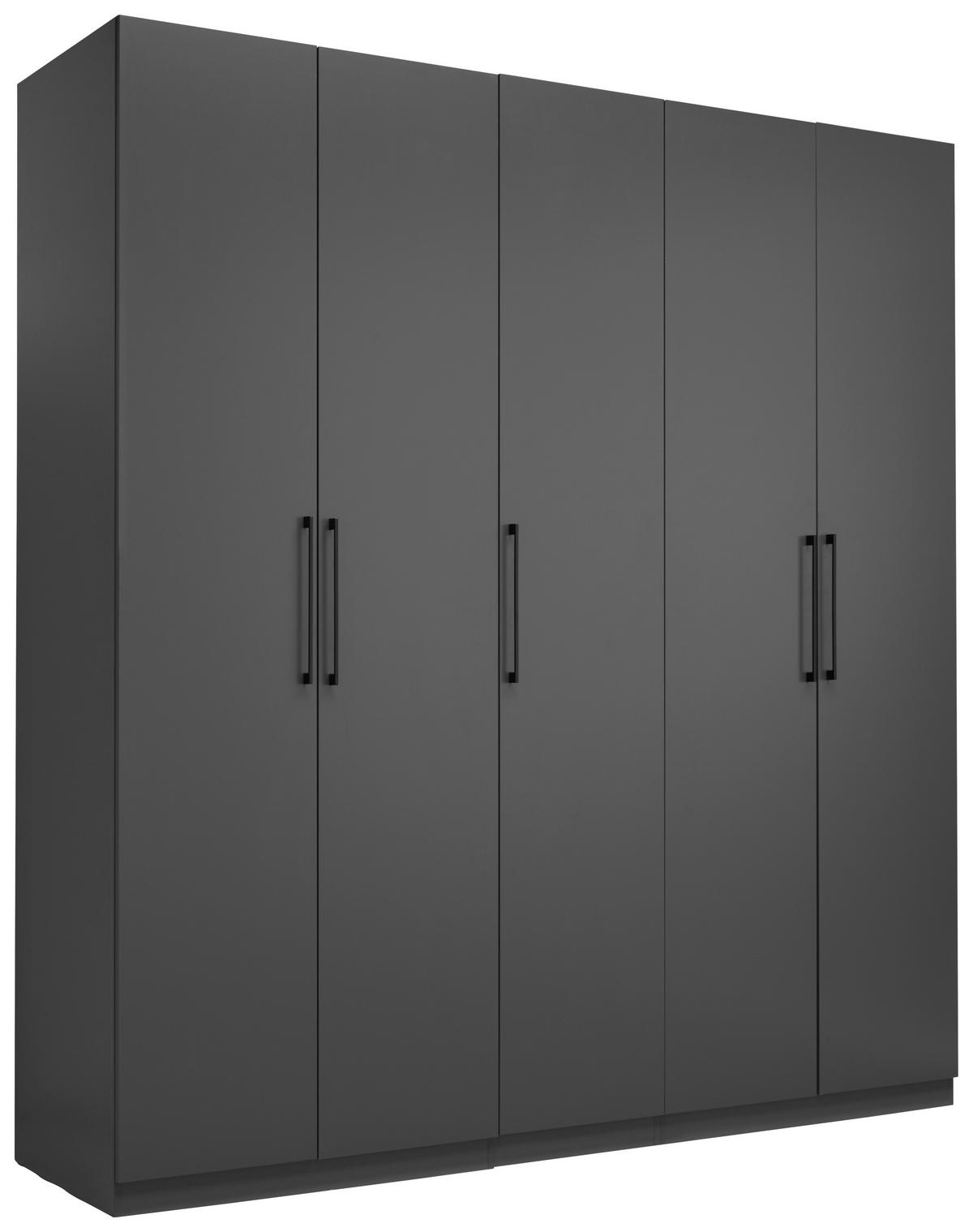 Vrata Unit - antracit, Moderno, drvni materijal (45,3/232,6/1,8cm) - Based