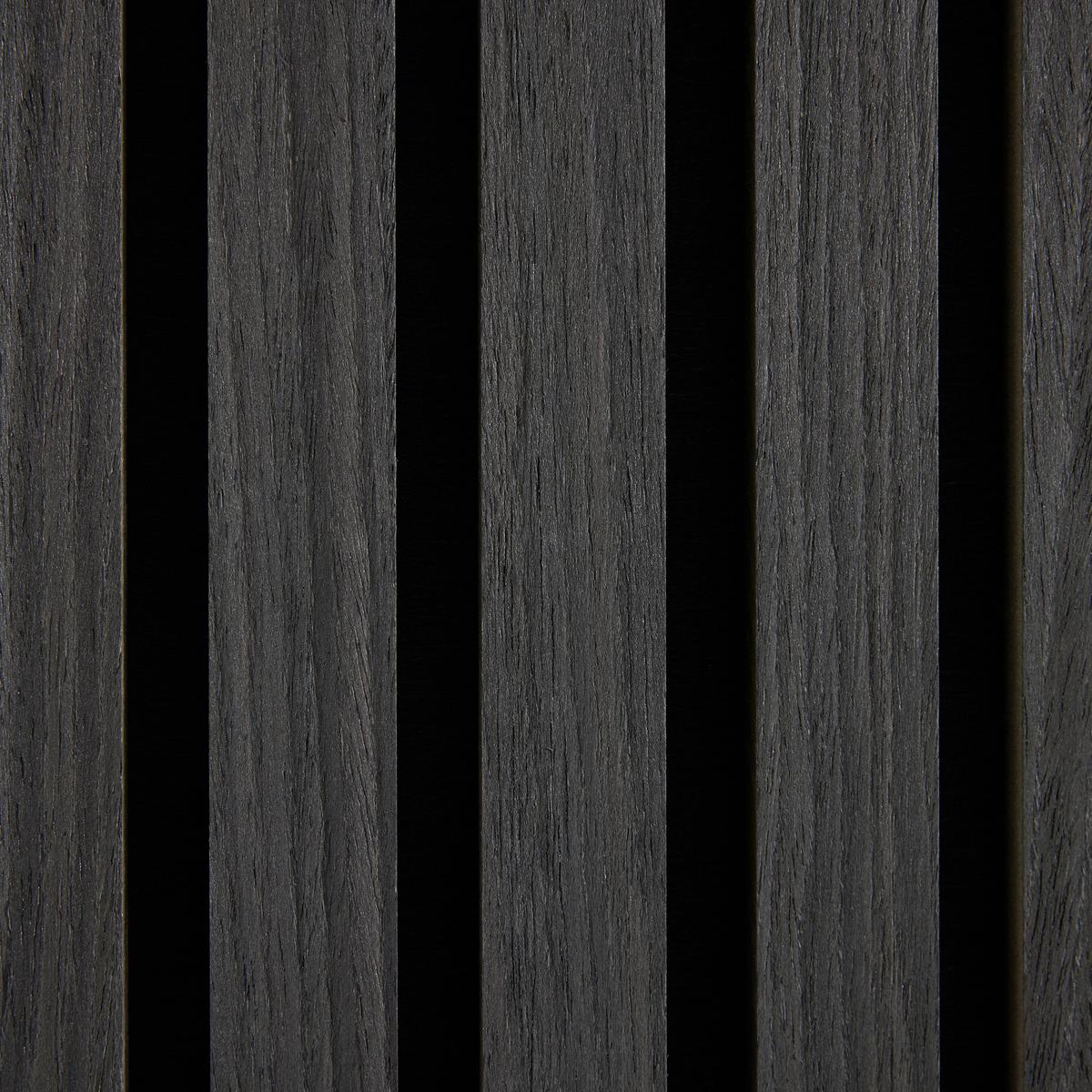 Garderobenpaneel Grace Grau - Grau, MODERN, Holzwerkstoff/Textil (50/125/7cm) - Mömax