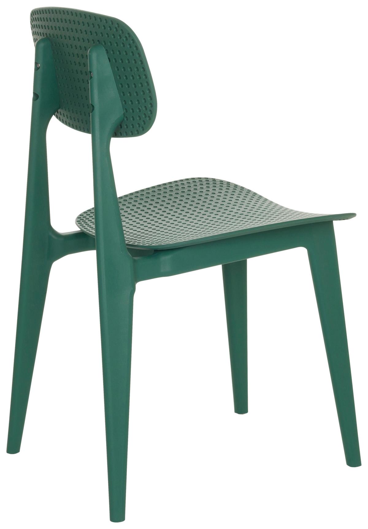 Vrtni Stol Artifo Hol, Zelena - zelena, Basics, umetna masa (42/79/51cm) - MID.YOU