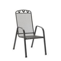 Gartensessel Bratislava in Silberfarben - Silberfarben, Kunststoff/Metall (55/97/73cm) - Mömax