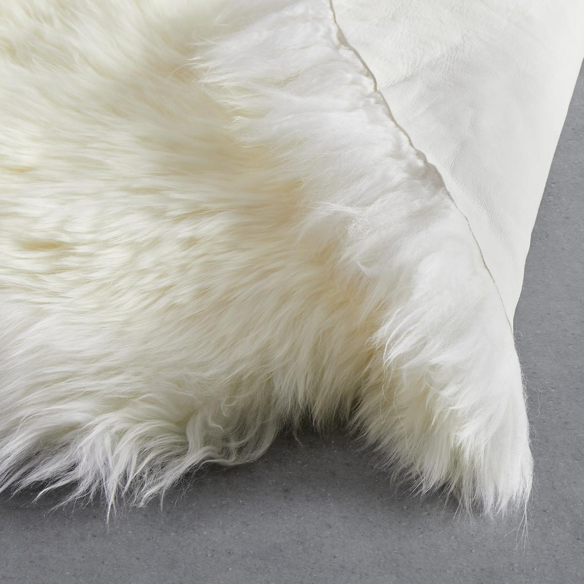 Schaffell Jenny in Weiss ca.90x60cm - Weiss, Fell (60/90-105cm) - Modern Living