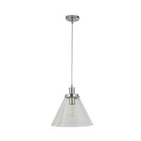 Függőlámpa 3228cc Pyramid  Pendant - átlátszó, Basics, üveg/fém (29/28/29cm)