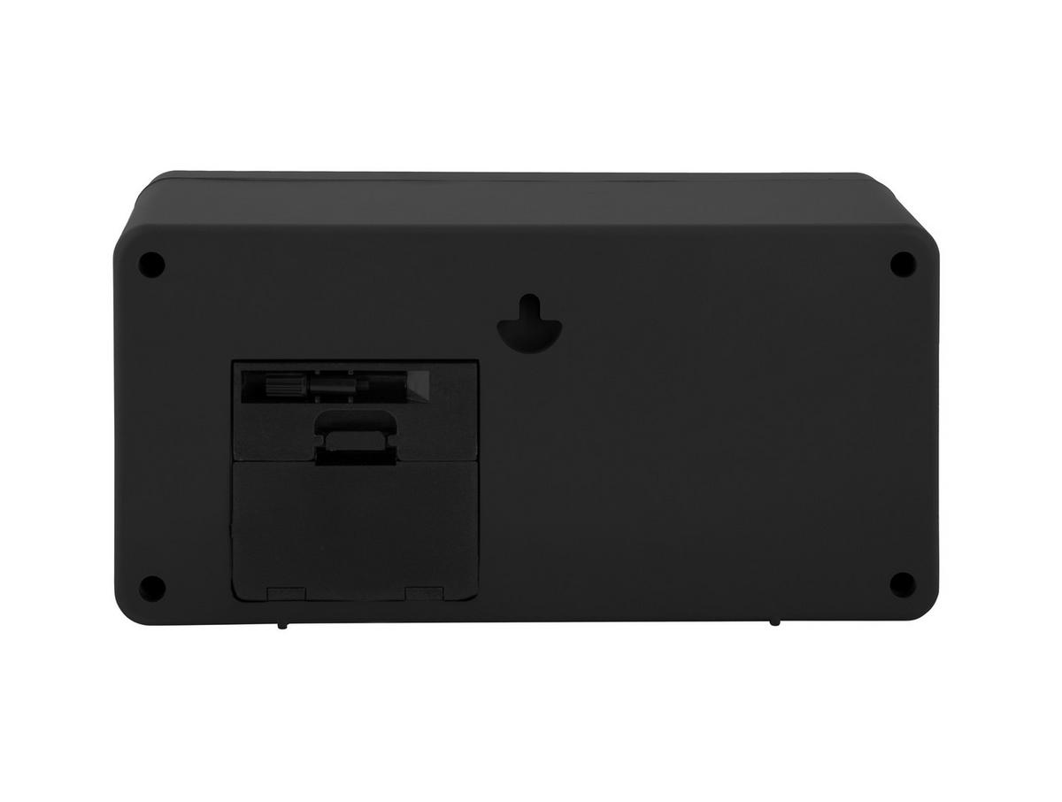 ZEGAR ŚCIENNY RETRO BOXED FLIP - czarny, Basics, tworzywo sztuczne (20/10/10cm) - Karlsson