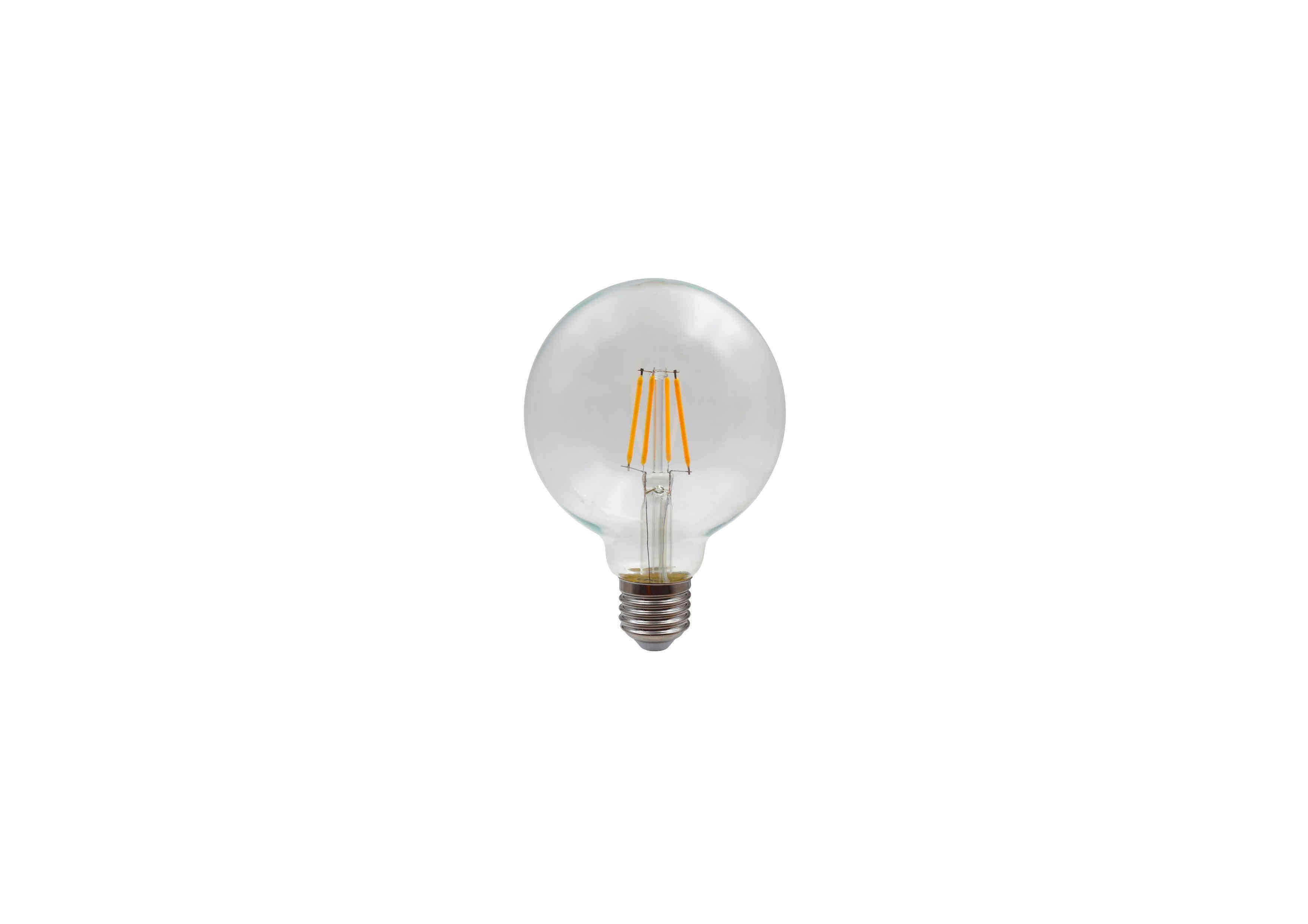 LED-Leuchtmittel 11526DC max. 7 Watt - Klar, Glas (9,5/14cm) - Globo