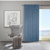 FERTIGVORHANG LINUS - Blau, Design, Textil (140/255cm) - Premium Living