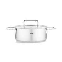 GARNEK DO ZAPIEKANIA 086-124-24-000/0 FISSLER - kolor srebrny, Basics, metal (24cm) - Fissler