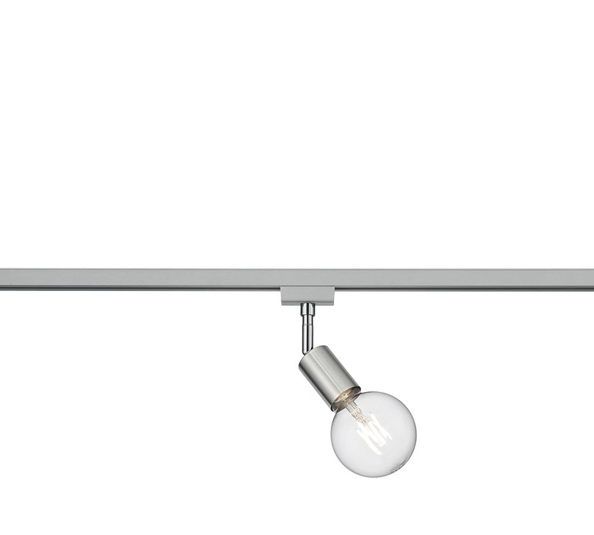 Schienensystem-Strahler Spot Duoline Nickelfarben max. 40 - Nickelfarben, Basics, Metall (4/13cm) - Trio Leuchten