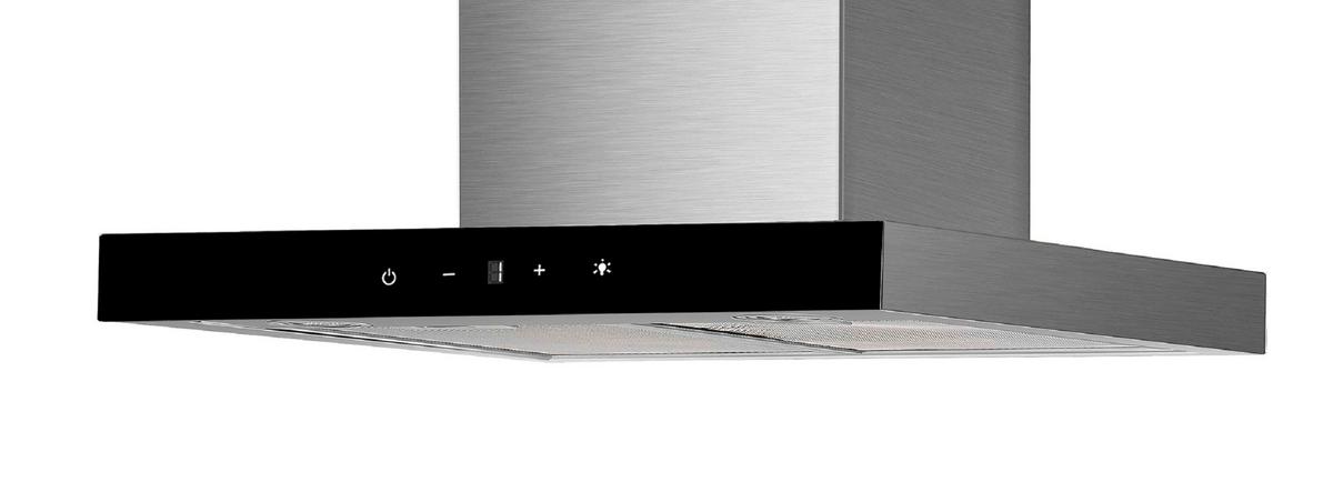 Kuhinjska Napa Sira, 60cm - barve nerjavečega jekla, Basics, kovina (59,5/55-100/50cm) - Respekta