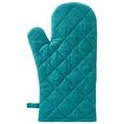 Topfhandschuh Green Leaf in Smaragdgrün - Smaragdgrün, Textil (18/32cm) - MÖMAX modern living