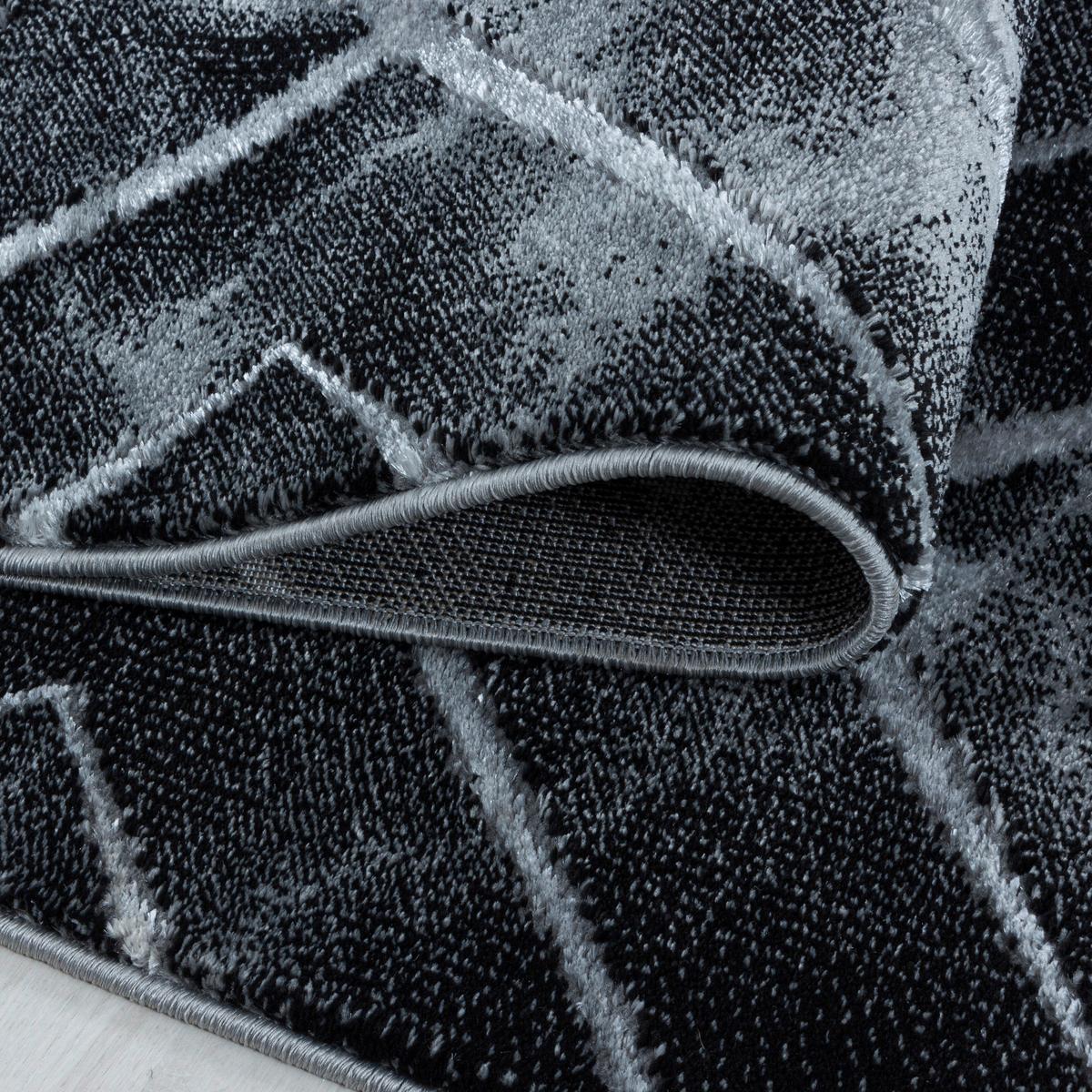 Webteppich Naxos Silberfarben ca. 240x340cm - Silberfarben, Design, Textil (240/340cm)