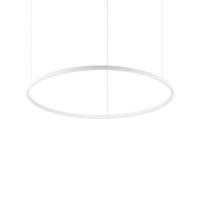 LED-Hängeleuchte Oracle Weiß max. 55 Watt - Weiß, Design, Kunststoff/Metall (90/90/27,5/202cm) - Ideal Lux