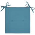 Stuhlkissen Smokey Blau, 40x40x2,5 cm - Blau, Textil (40/2,5/40cm) - Mömax modern living Stuhlkissen Smokey Blau, 40x40x2,5 cm - Blau, Textil (40/2,5/40cm) - Mömax modern living