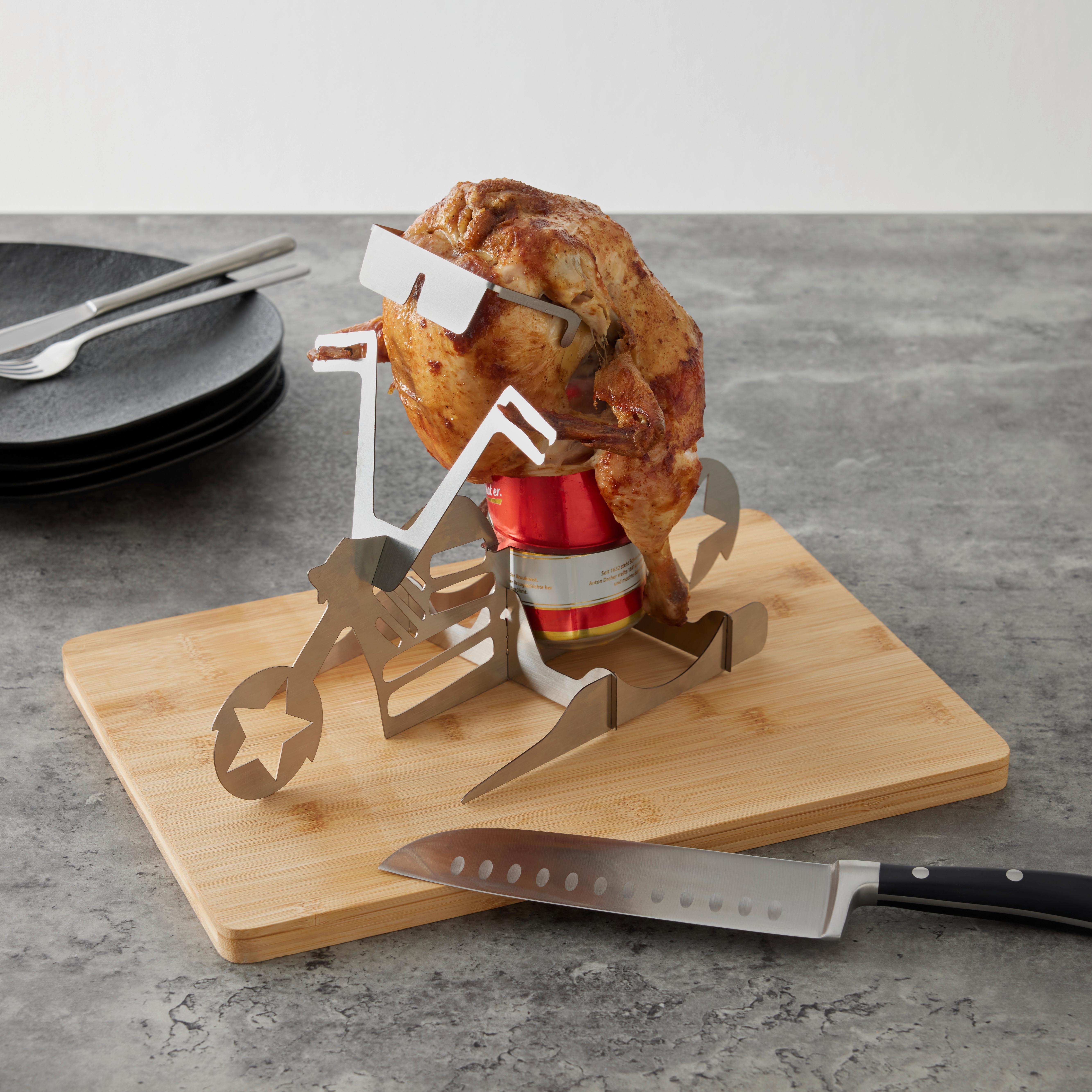 Grillform Benedikt Silberfarben - Silberfarben, KONVENTIONELL, Metall (33,5/15/2,5cm) - Mömax