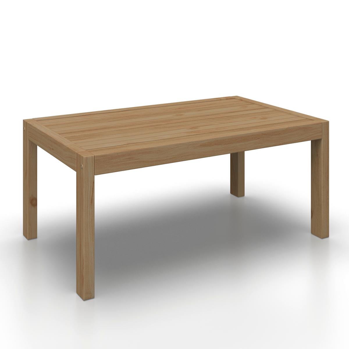 Loungegarnitur Effie Hellgrau Holz/Textil - Hellgrau, Modern, Holz/Kunststoff (124/64,5/63,5cm) - Bessagi Garden