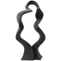 Skulptur Noemi I in Schwarz - Schwarz, Kunststoff (22/14/44cm) - Modern Living