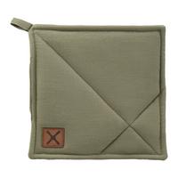 Șervet termic Mads - verde, textil (20/20cm) - Mömax